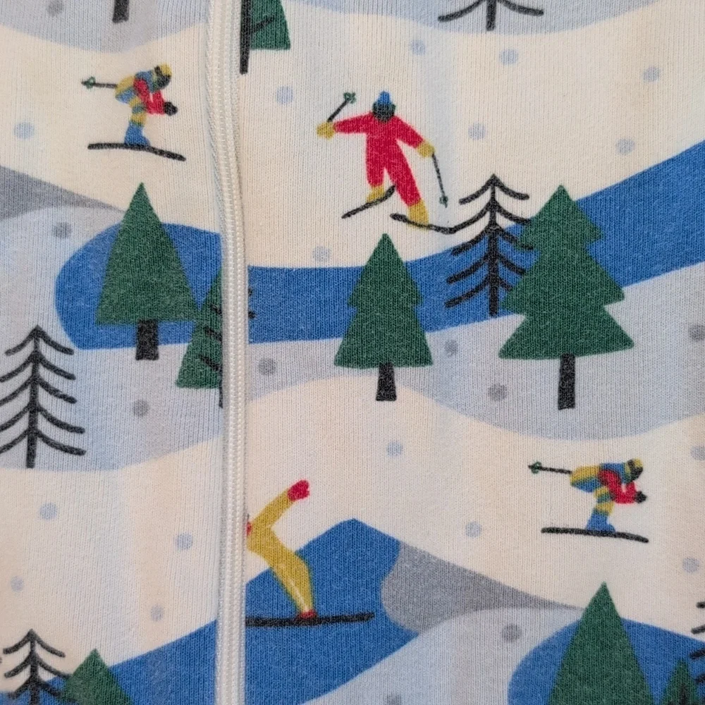 Hanna Andersson 2T Ski Print Sleeper